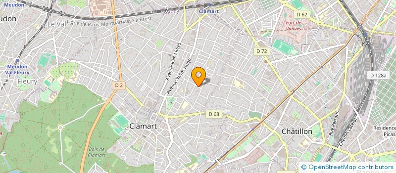 localisation de l'entreprise HIWAY TRADE à CLAMART