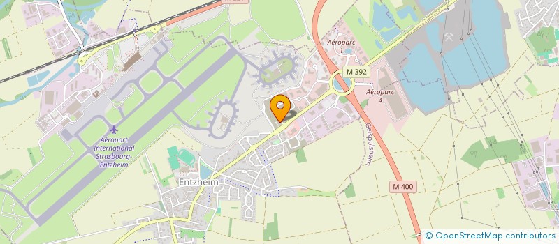 localisation de l'entreprise HIWIN SAS à ENTZHEIM