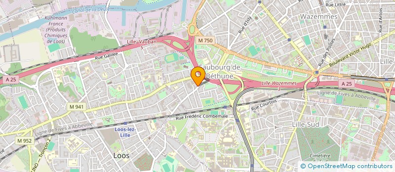 localisation de l'entreprise HIXPLOITATION PROD à LILLE