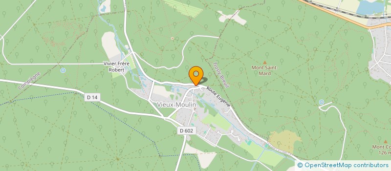 localisation de l'entreprise HJ  MONTDIDIER