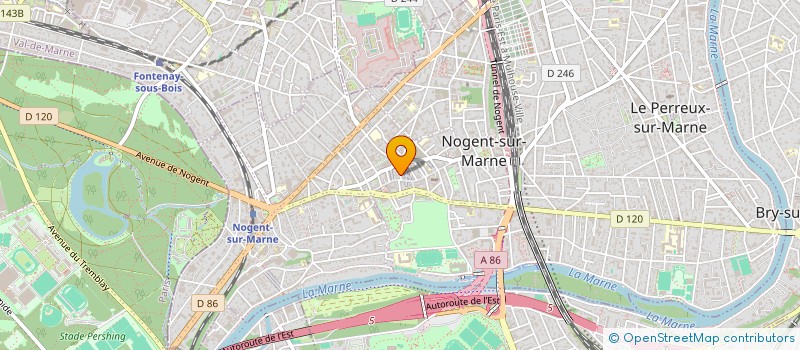 localisation de l'entreprise HJ HERITAGE  NOGENT-SUR-MARNE