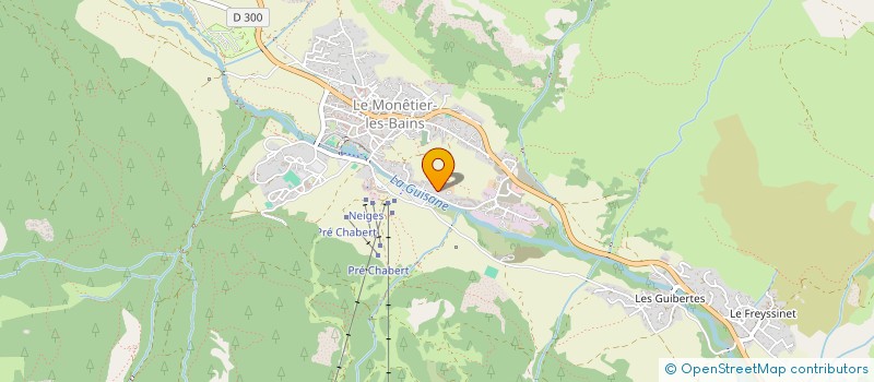 localisation de l'entreprise HJ HOLDINGS à LE MONETIER-LES-BAINS