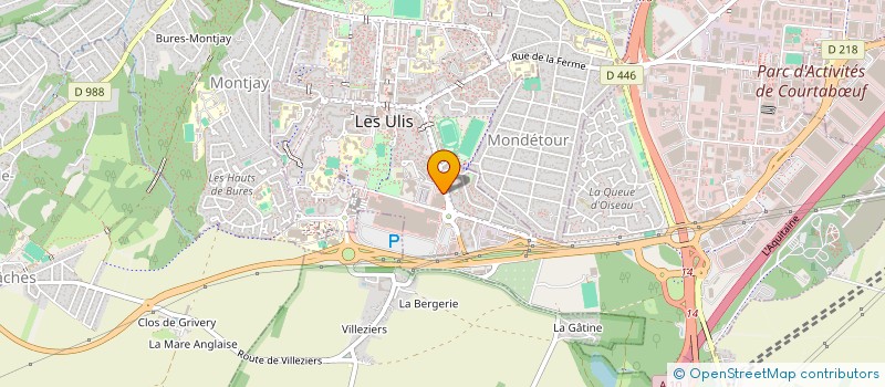 localisation de l'entreprise HJA à LES ULIS