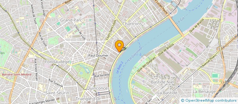 localisation de l'entreprise HJA  BORDEAUX