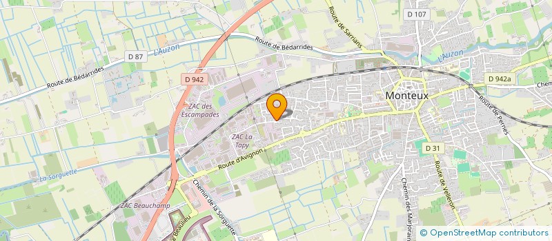 localisation de l'entreprise HJCD  MONTEUX