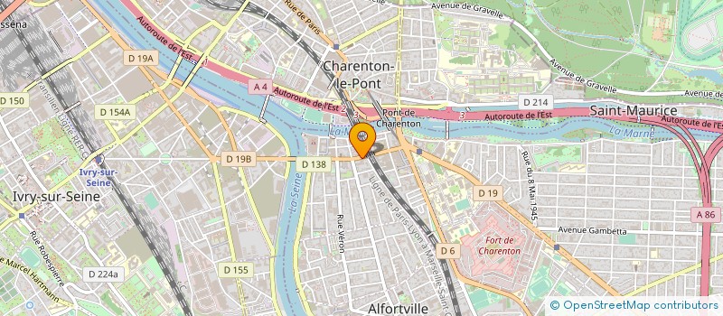 localisation de l'entreprise HJEC EXPERTISE CONSEILS à ALFORTVILLE