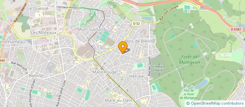 localisation de l'entreprise HJF à LE HAVRE