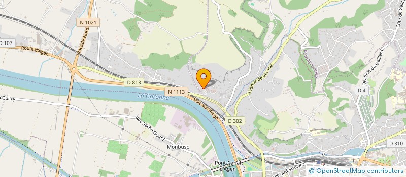 localisation de l'entreprise HJH à FOULAYRONNES