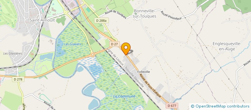 localisation de l'entreprise HJH à DEAUVILLE