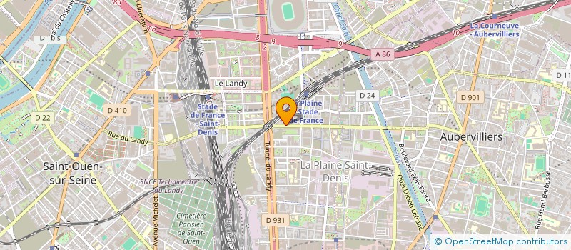 localisation de l'entreprise HJIEJ ASMAA  SAINT-DENIS