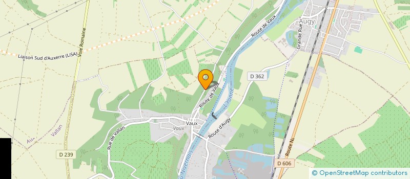 localisation de l'entreprise HJJ à AUXERRE