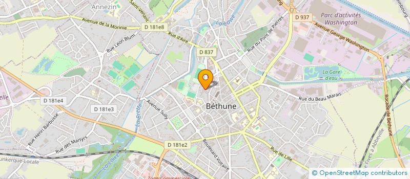 localisation de l'entreprise HJMC  HARNES