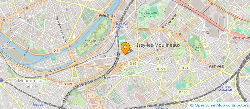 localisation de l'entreprise HJMKB à ISSY-LES-MOULINEAUX