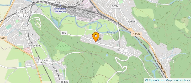 localisation de l'entreprise HJNM  BETTANT