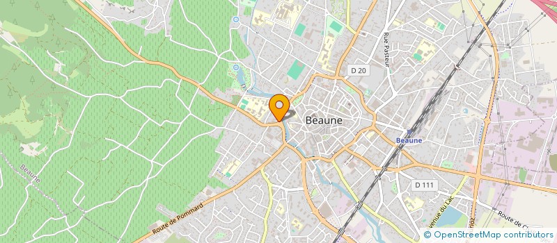 localisation de l'entreprise HJORTH-JENSEN ASSOCIES à BEAUNE