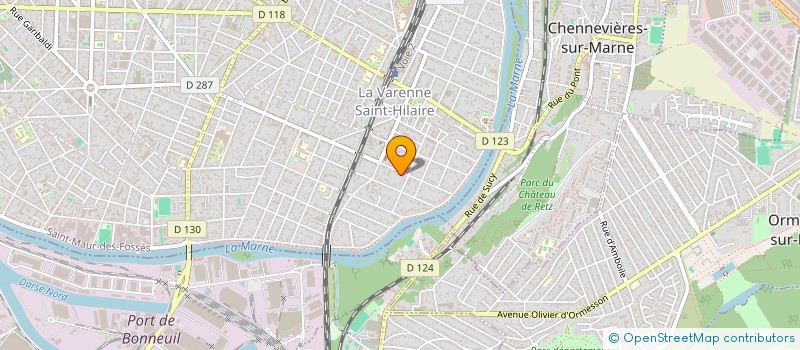 localisation de l'entreprise HJP à SAINT-MAUR-DES-FOSSES