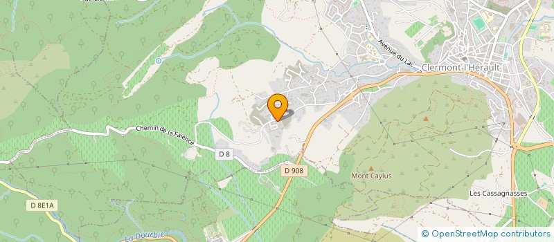 localisation de l'entreprise HJR  CLERMONT-L'HERAULT