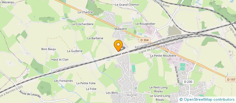 localisation de l'entreprise HJS à SAINT-SATURNIN