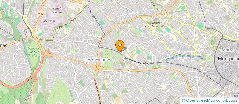 localisation de l'entreprise HJS CONSULTING à MONTPELLIER