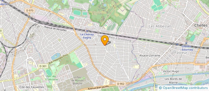 localisation de l'entreprise HK à SAINT-DENIS