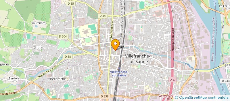 localisation de l'entreprise HK à VILLEFRANCHE-SUR-SAONE