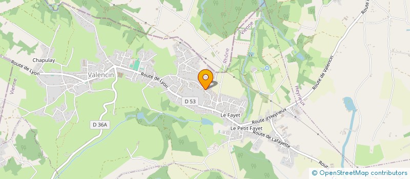 localisation de l'entreprise HK AMO  VALENCIN