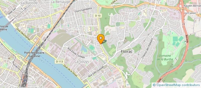 localisation de l'entreprise HK BATIMENT  FLOIRAC