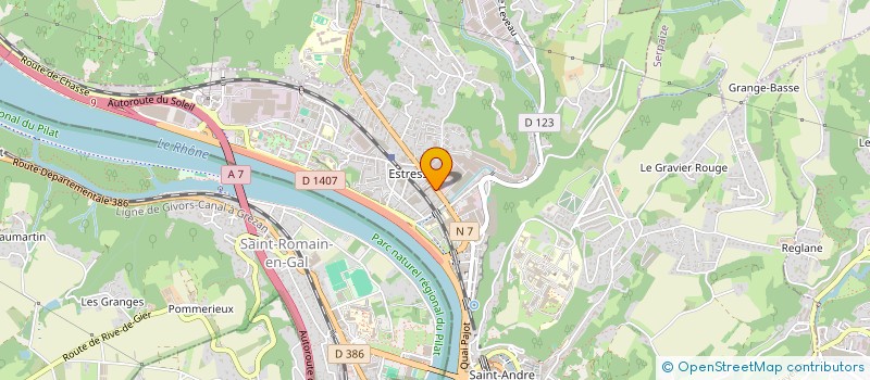 localisation de l'entreprise HK BATIMENT  VIENNE