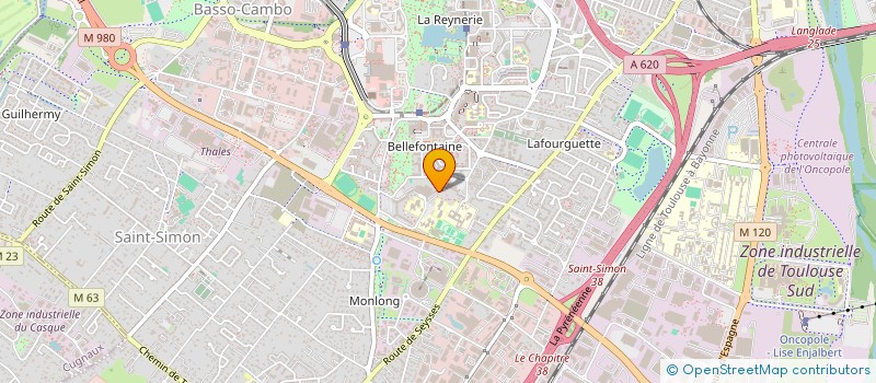 localisation de l'entreprise HK CARS à TOULOUSE