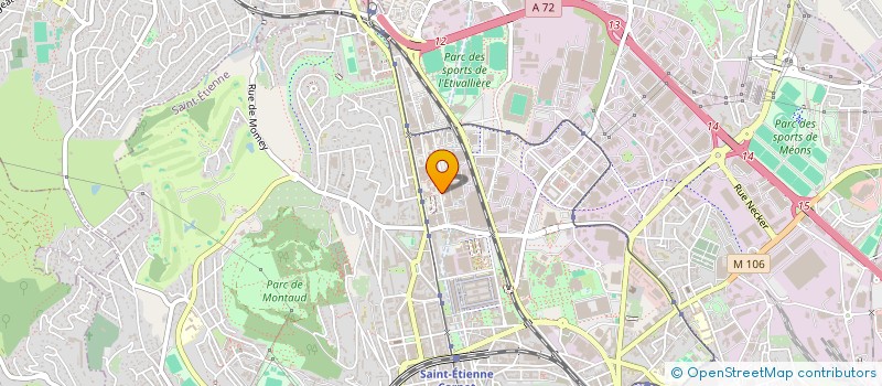 localisation de l'entreprise HK CONCEPT  SAINT-ETIENNE