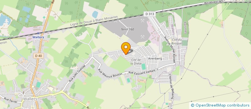 localisation de l'entreprise HK CONNECT  WALLERS