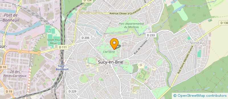 localisation de l'entreprise HK CONSTRUCTIONS  SUCY-EN-BRIE