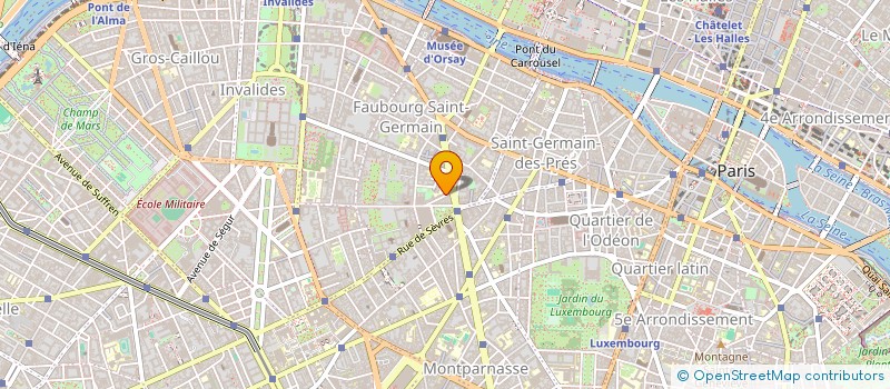 localisation de l'entreprise HK CONSULTANTS  PARIS