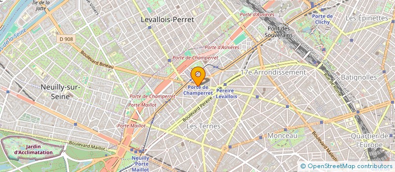 localisation de l'entreprise HK ETOILE  PARIS