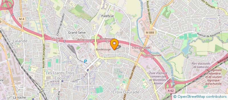 localisation de l'entreprise HK EXPRESS à TOULOUSE