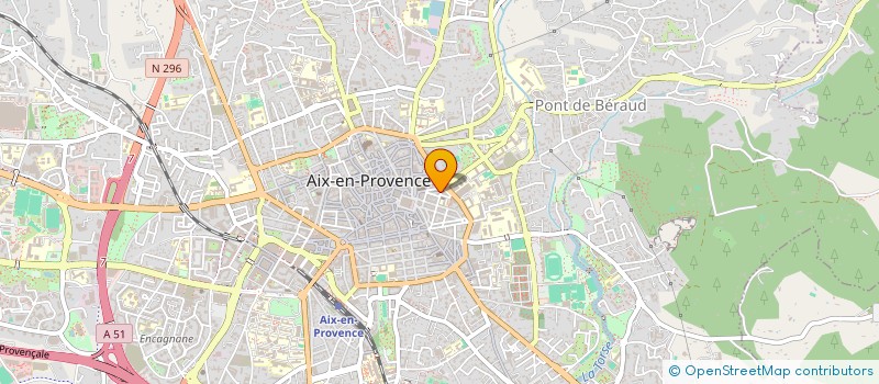 localisation de l'entreprise HK FINANCES à AIX-EN-PROVENCE