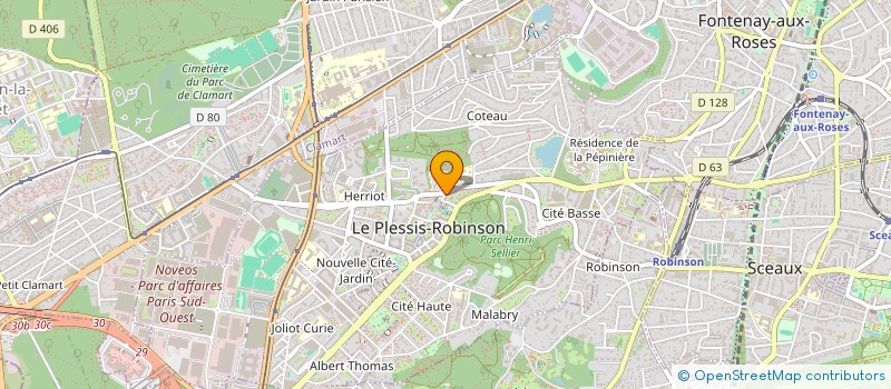 localisation de l'entreprise HK-INVEST  LE PLESSIS-ROBINSON