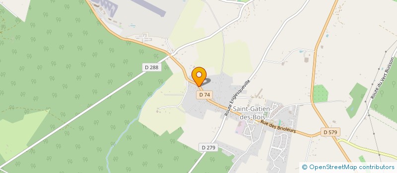 localisation de l'entreprise HK PATRIMOINE  SAINT-GATIEN-DES-BOIS