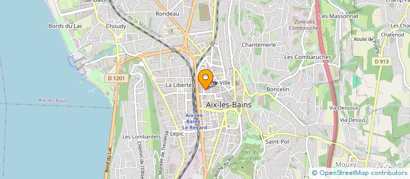 localisation de l'entreprise HK PERFORMANCE  AIX-LES-BAINS