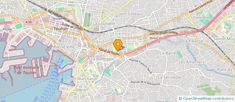 localisation de l'entreprise HK RENOV 83  TOULON