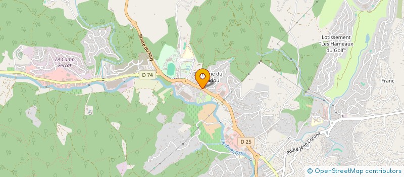 localisation de l'entreprise HK RENOV à SAINTE-MAXIME