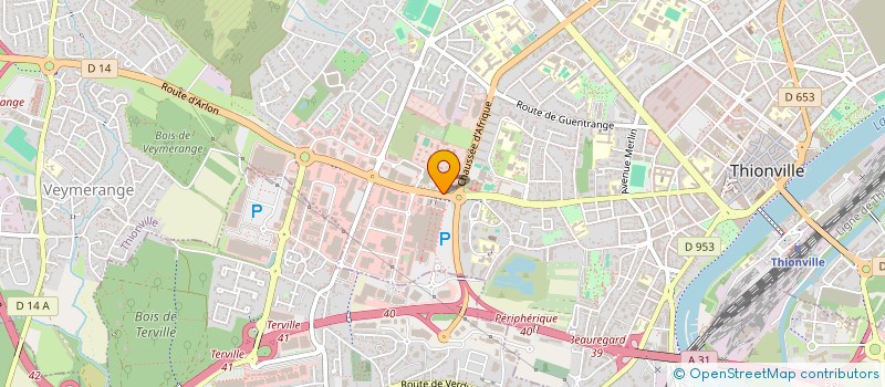 localisation de l'entreprise HK THIONVILLE à THIONVILLE