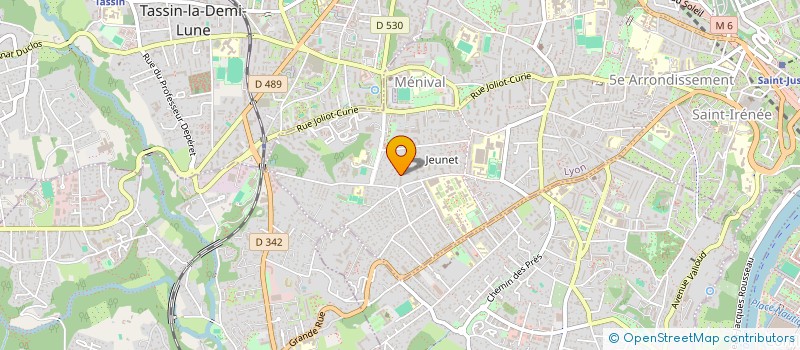 localisation de l'entreprise HK TRANSPORT à LYON