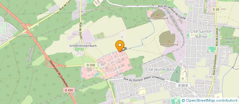 localisation de l'entreprise HK VENTURES  WITTENHEIM