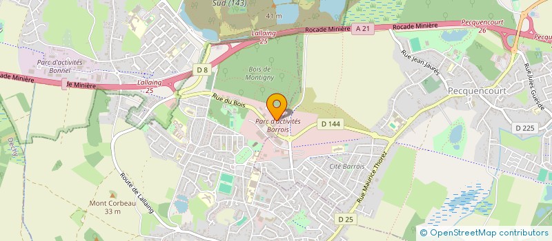 localisation de l'entreprise HK WASH  MONTIGNY-EN-OSTREVENT