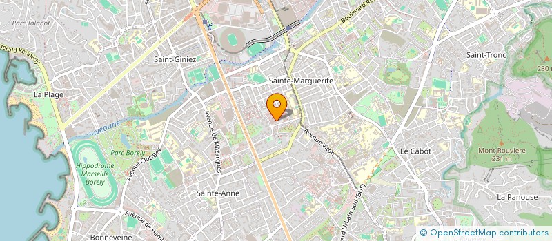 localisation de l'entreprise HKA à MARSEILLE 9EME