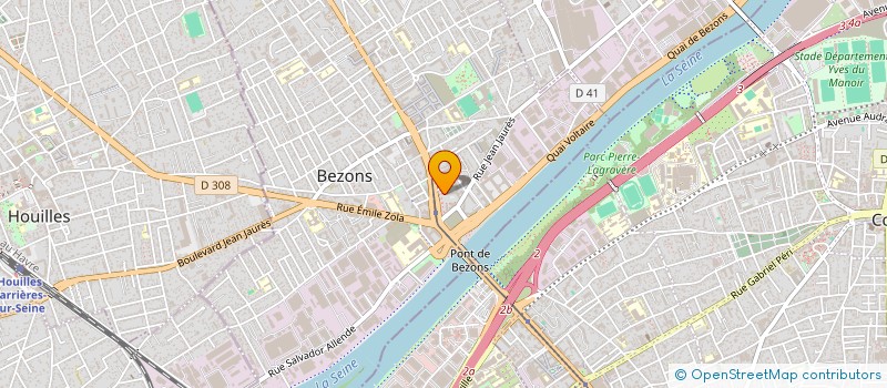 localisation de l'entreprise HKA TEXAS à BEZONS