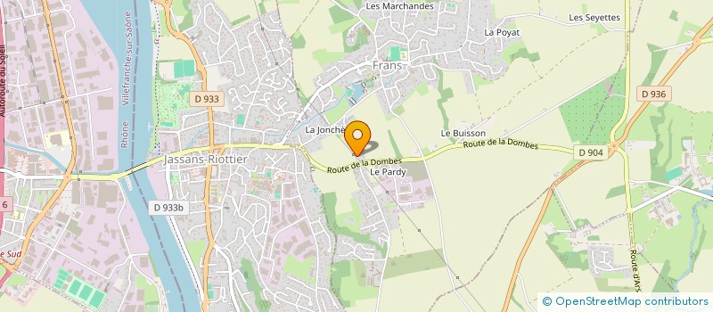 localisation de l'entreprise HKA2J  FRANS