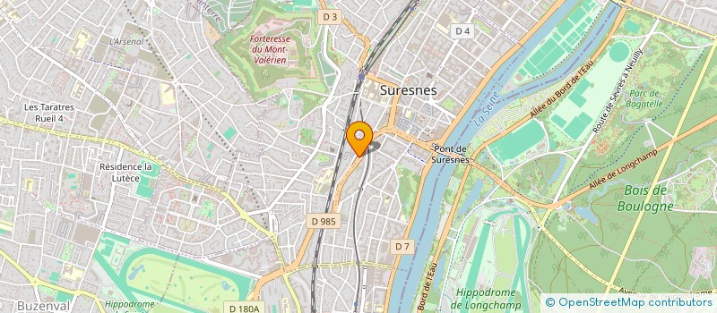 localisation de l'entreprise HKAUTO92 à SURESNES