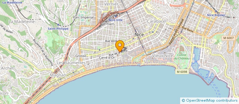 localisation de l'entreprise HKB REAL ESTATE à NICE